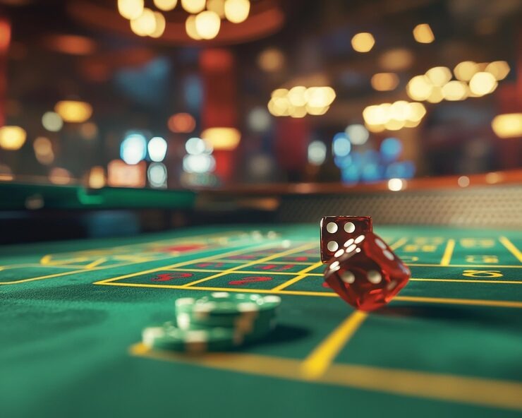 Live Lightning Baccarat dealer table with real-time card display